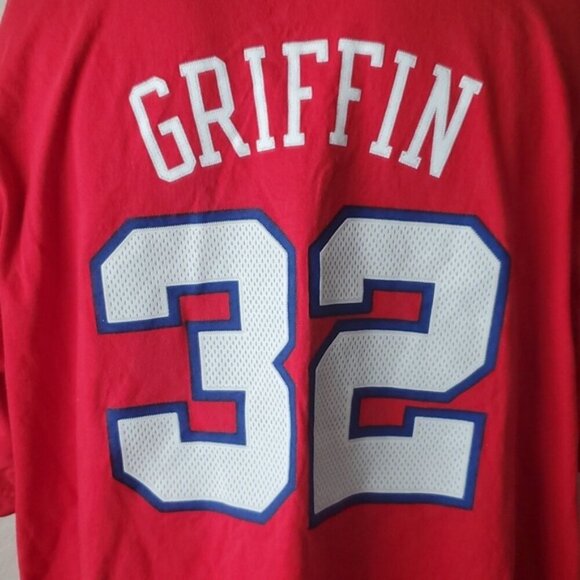 2013 NBA Los Angeles Clippers Blake Griffin #32 Name & Number 2X T-Shirt - Picture 6 of 9